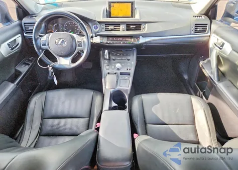 2012 Lexus Ct 200 z USA, uszkodzony, nr VIN JTHKD5BH6C2119076